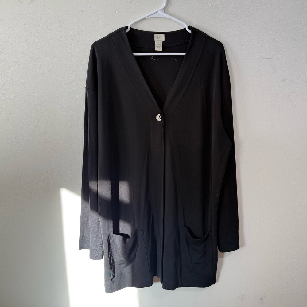 J Jill Button Cardigan size Large
